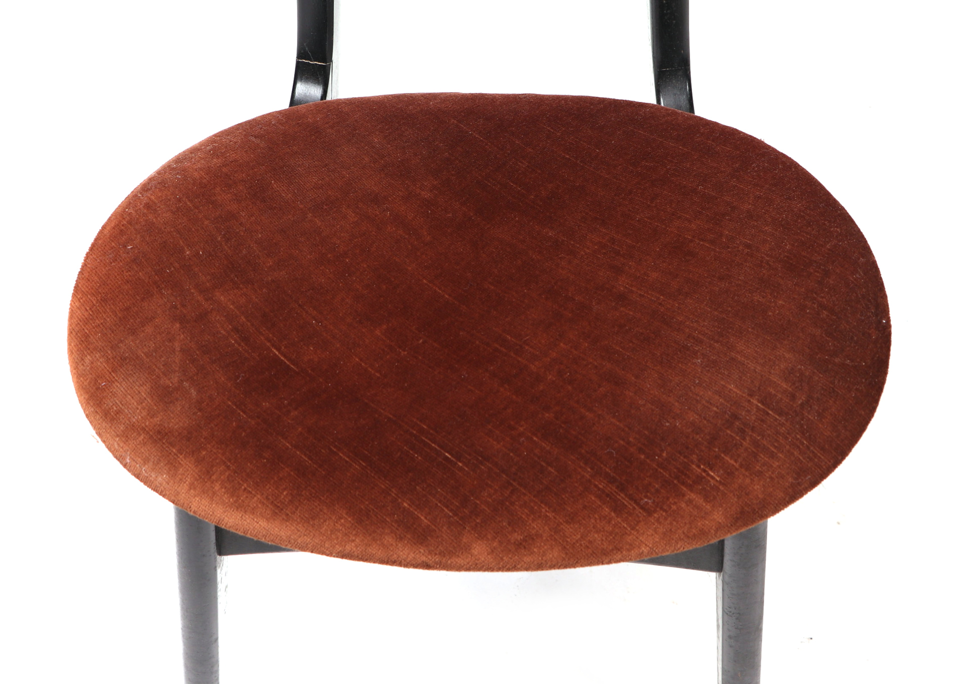 A G-Plan mid century Librenza teak dropleaf dining table, 135cms wide; together with four matching - Image 8 of 9