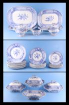 A quantity of Copeland Spode table wares to include tureens and covers, dinner plates and side