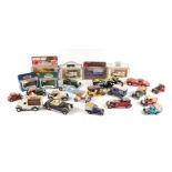 Assorted diecast models including Matchbox 1921 model T-Ford MB-44 Models of yesteryear 1942 Foden