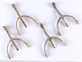 Two pairs of military spurs (2).