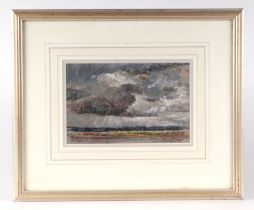 Norman Battershill RBA ROI (1922-2010) - Approaching Storm Clouds - watercolour, signed lower right,