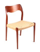 Attributed to Niels Otto Møller (Danish 1920-1982) - Model 75, a 20th century design single chair