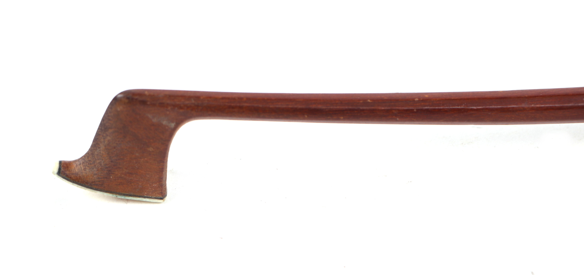 A violin with 14-inch two-piece back, bears label 'Antonius Straduarius', with bow, strings and - Image 8 of 9