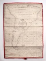 The New General Chart of the South Atlantic drawn by J. W. Norie, Hydrographer &c. Corrected Version