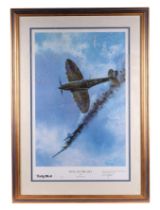 Peter Hogan, 'Duel in the sky', limited edition print, signed in pencil to the margin, with