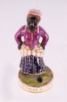 A Sampson & Hancock Derby figure of 'African Sall', 9cms high.