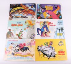 An album of Walt Disney ephemera and similar, relating to movies like: Herbie Rides Again and