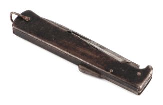 A WWI German Inventorymans locking penknife, 13cms long closed.