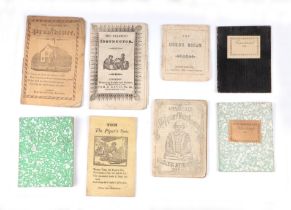 A collection of antique children's educational pamphlets to include 'The Goodness of Providence' and