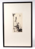 Edgar L Patterson (1872-1950), 'An Eastern Well', drypoint etching limited edition, 89/100, signed