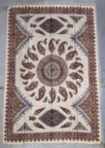 An Iranian Esfahan traditional cotton hand printed wall hanging, 140 by 200cms.