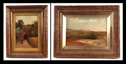 Edith Stanway (Victorian school) - Landscape Scene - signed & dated 1899 lower right, oil on