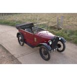 **Regretfully Withdrawn** 1929 Austin Seven Chummy