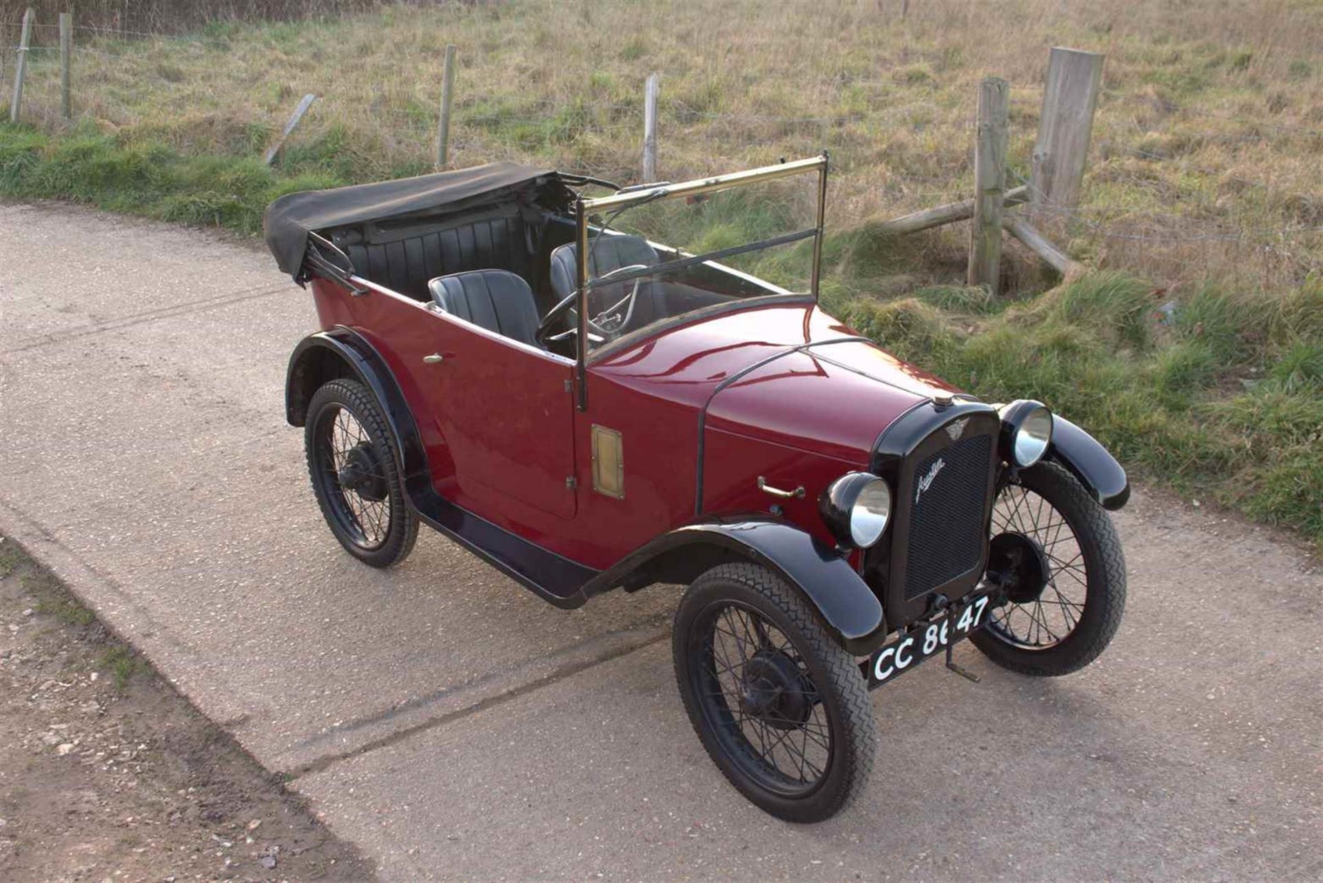 **Regretfully Withdrawn** 1929 Austin Seven Chummy