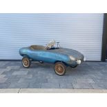 c.Early 1960s Tri-ang Jaguar E-Type Pedal Car