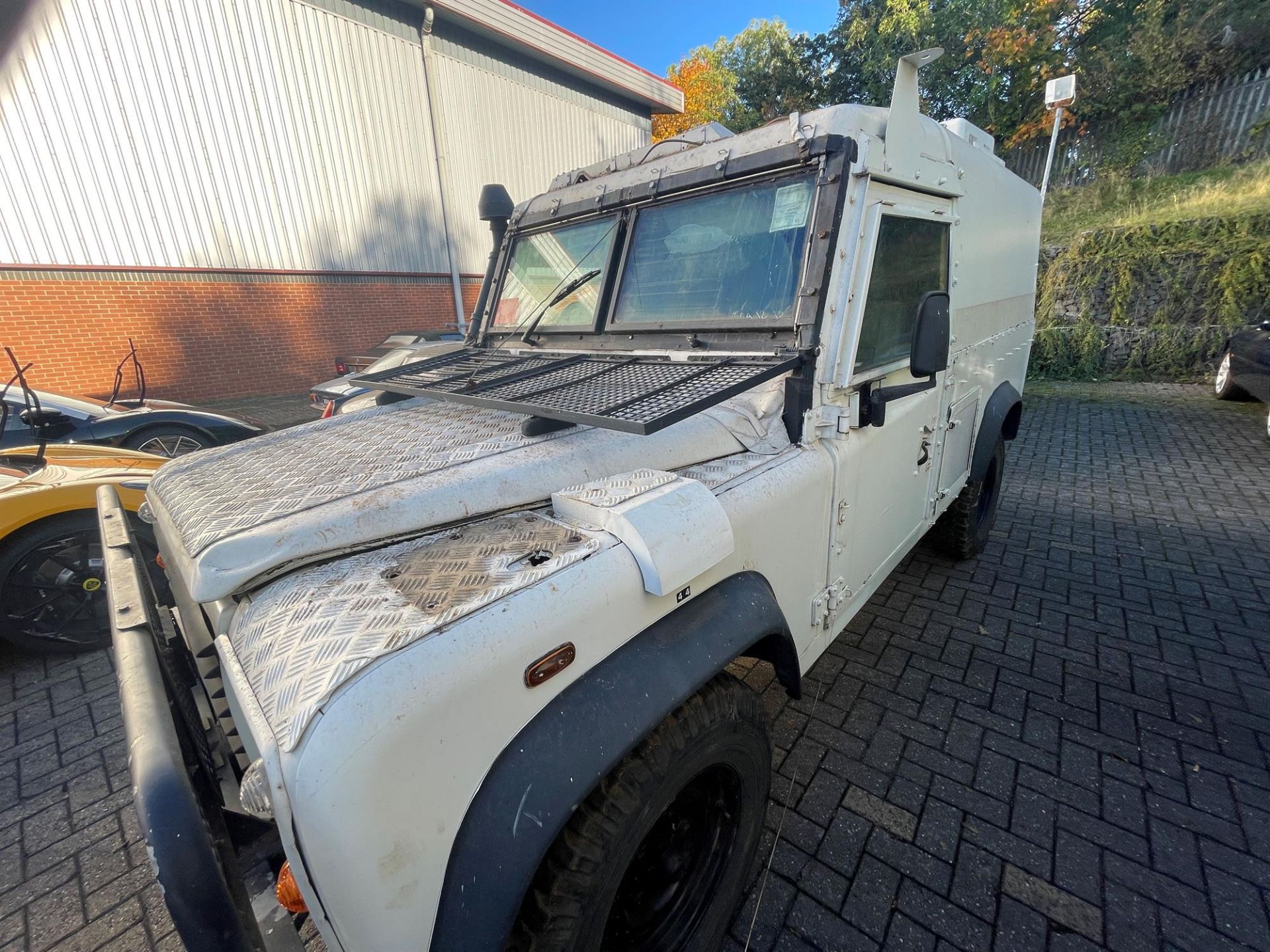 Ex-Military, Armour-Plated Land Rover - Image 4 of 10