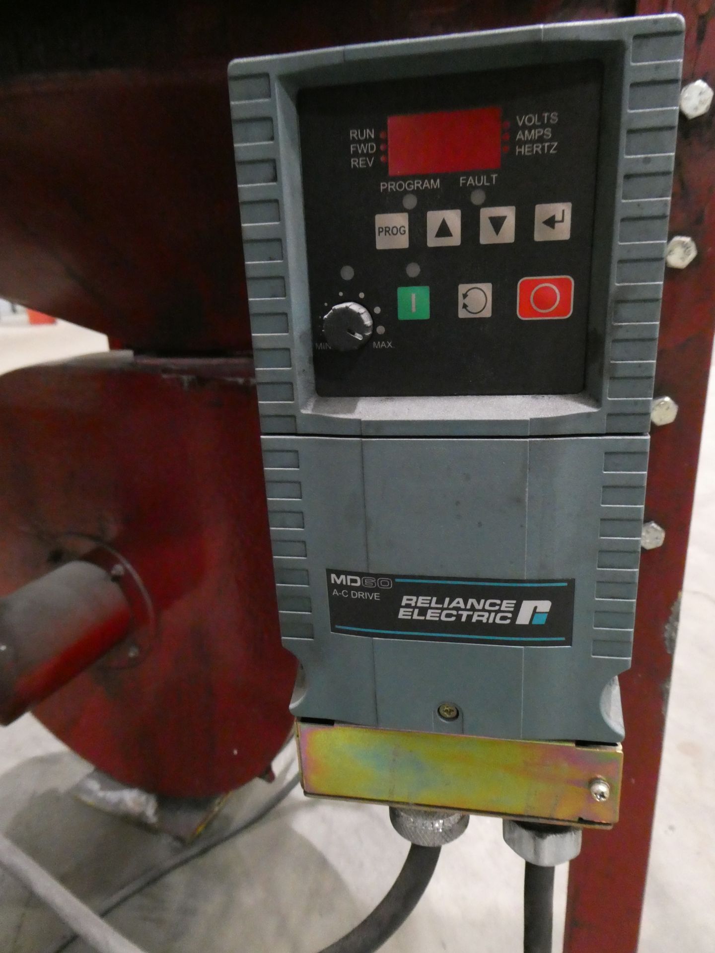 Large Dust Particle Tester, 3/4 HP Motor w/Reliance Drive - Image 2 of 4