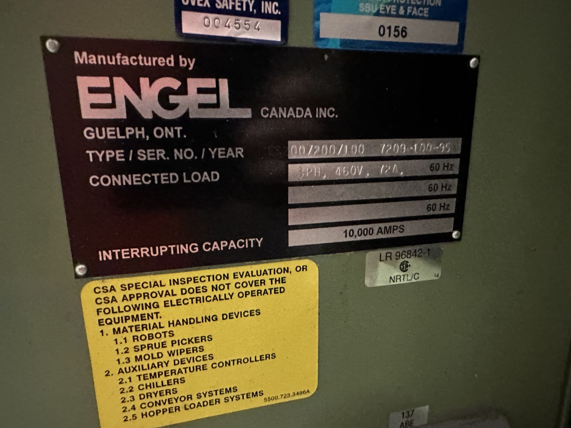 Engel 100 TL Injection Molding Machine - Image 5 of 7