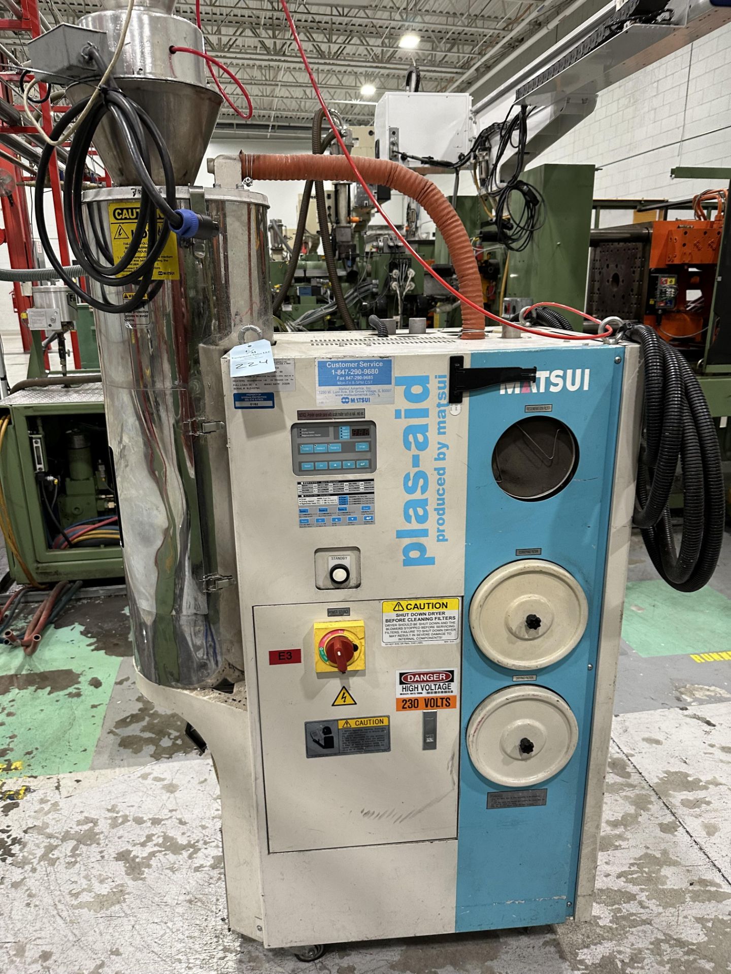 Matsui plas-aid Resin Dryer MJ3-25-U