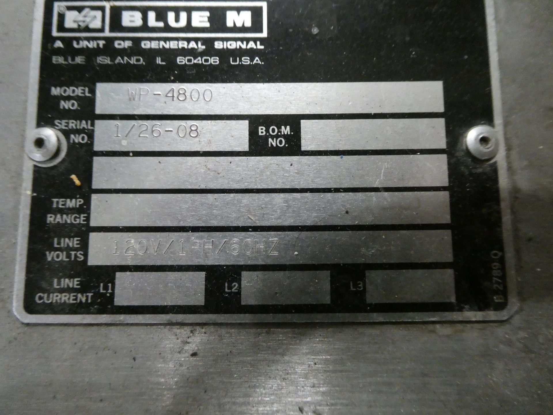 Blue M Electric Environmental Chamber Model CFR-7652C-4 - Image 8 of 8