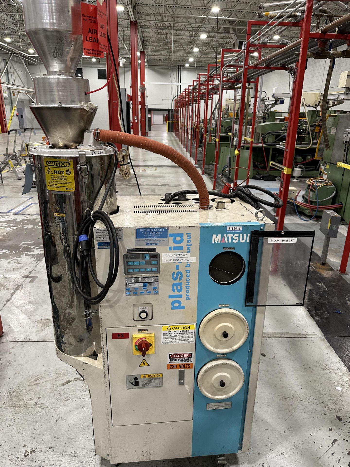 2006 Matsui Resin Dryer MJ3-25-U