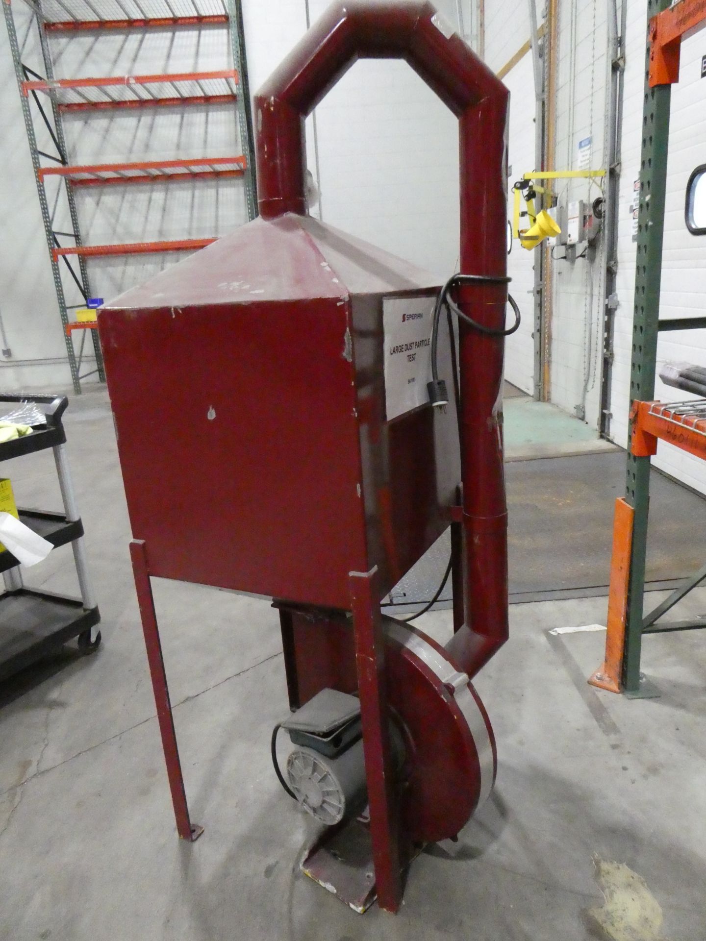 Large Dust Particle Tester, 3/4 HP Motor w/Reliance Drive - Image 4 of 4