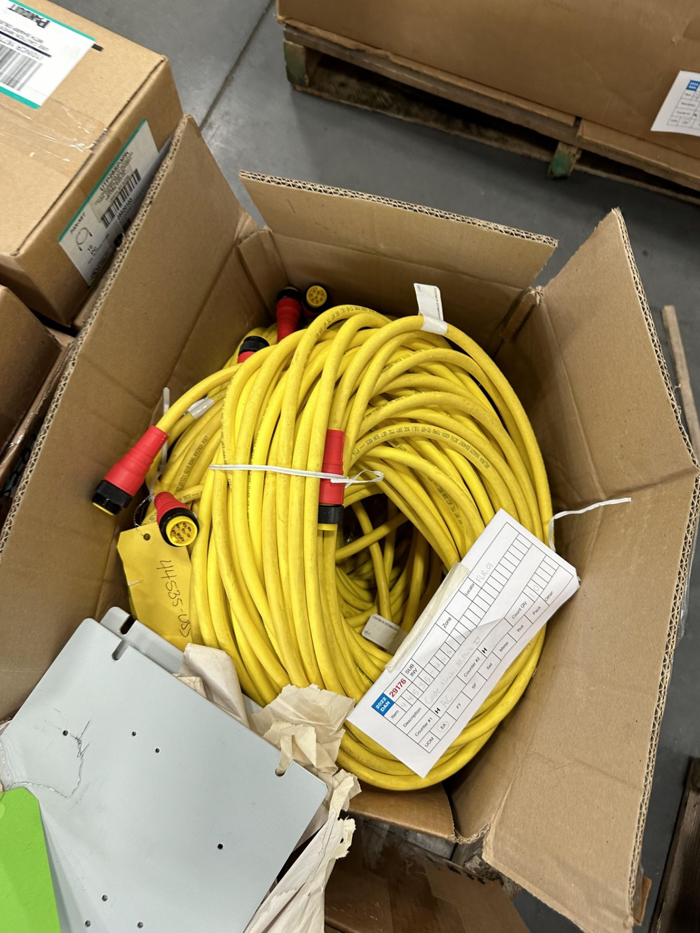New Panduit 3ft Ethernet Cable and Turck 8P Male Cable - Image 4 of 8