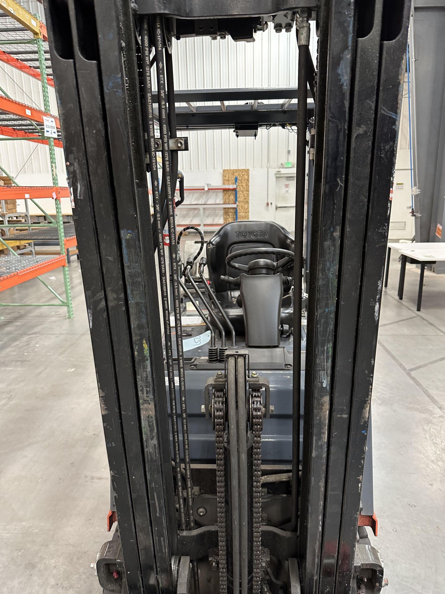 3000lb Toyota LP Forklift 8FGCU18 - Image 7 of 12