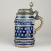 Krug Noppen Westerwald Hessen 20,5 cm I.L.P. 1720