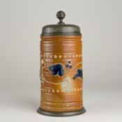 Walzenkrug Altenburg 23 cm Perlkrug K 77