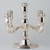 Silber Kerzenleuchter Wilkens "Ehrenmitglied Verband deutscher Mineralbrunnen" 835er Silber