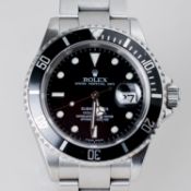 Rolex Submariner Date 16610 LN ohne Löcher F-Serie