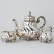 Silber Kernstück W. Schwarz Meissen 800er Silber