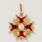 K. und k. Orden vom Heiligen St. Stanislaus Meisterpunze "AK" (Albert Keibel, Sankt Petersburg)