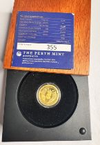 2018 AUSTRALIA GOLD PROOF 25 DOLLAR