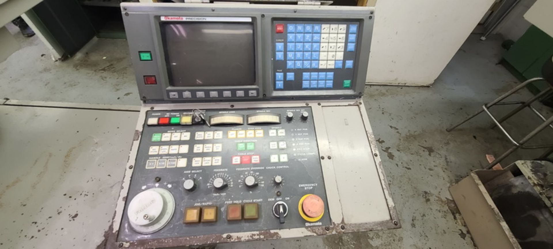 1998 Okamoto ACC-820-DXNCP CNC Surface Grinding Machine, Electro-Magnetic Chuck, Oilmatic Chiller, - Image 3 of 16