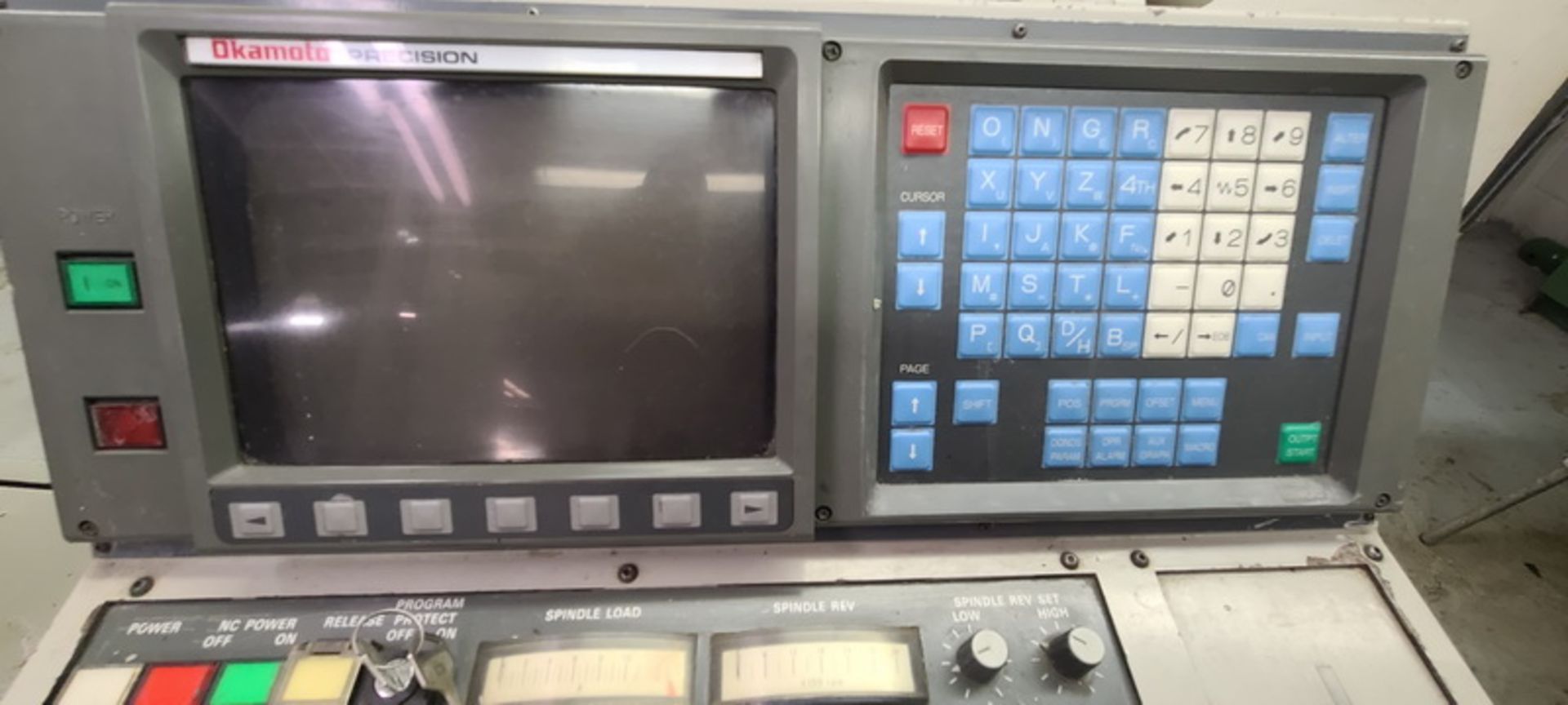 1998 Okamoto ACC-820-DXNCP CNC Surface Grinding Machine, Electro-Magnetic Chuck, Oilmatic Chiller, - Image 5 of 16