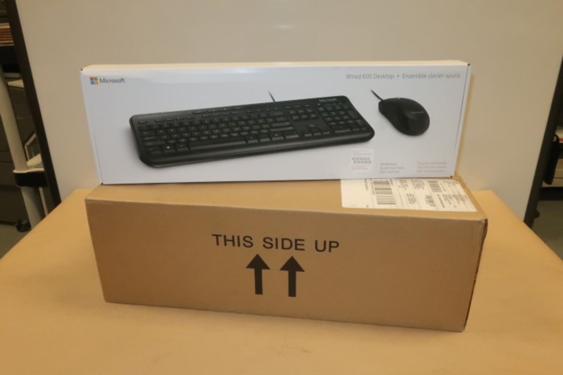 CLAVIER & SOURIS MICROSOFT WIRED DESKTOP 600