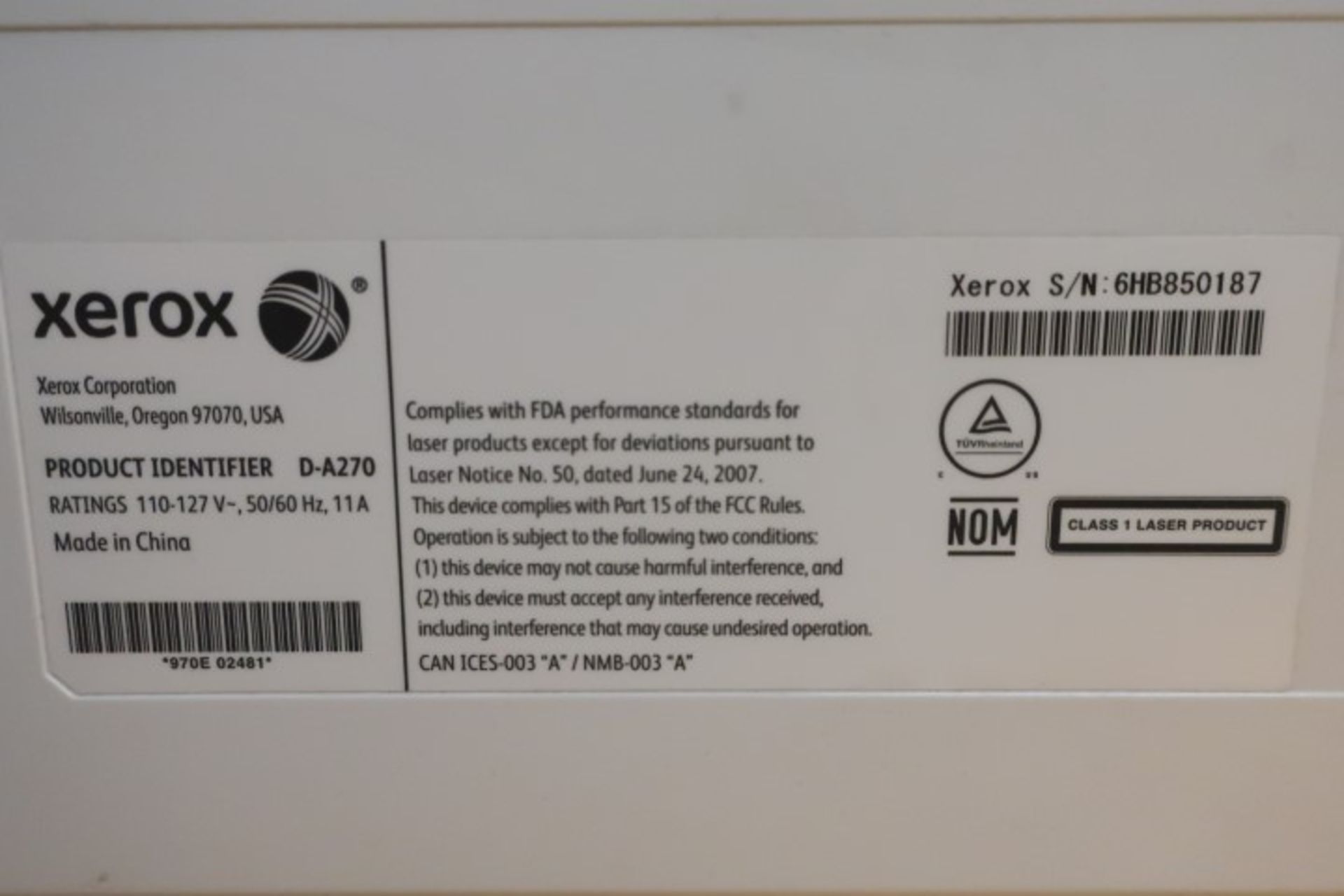 IMPRIMANTE LASER XEROX VERSALINK B400 - Image 3 of 3