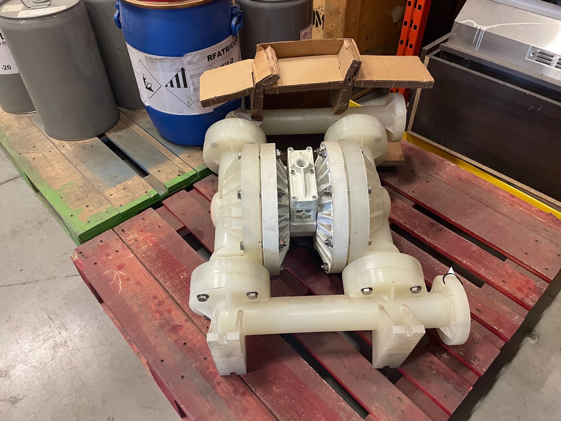 NEW - ARO P020P-FPS-PTT 2" AODD DIAPHRAGM PUMP, 184 GPM, 120PSI, 8.3BAR - Image 2 of 2