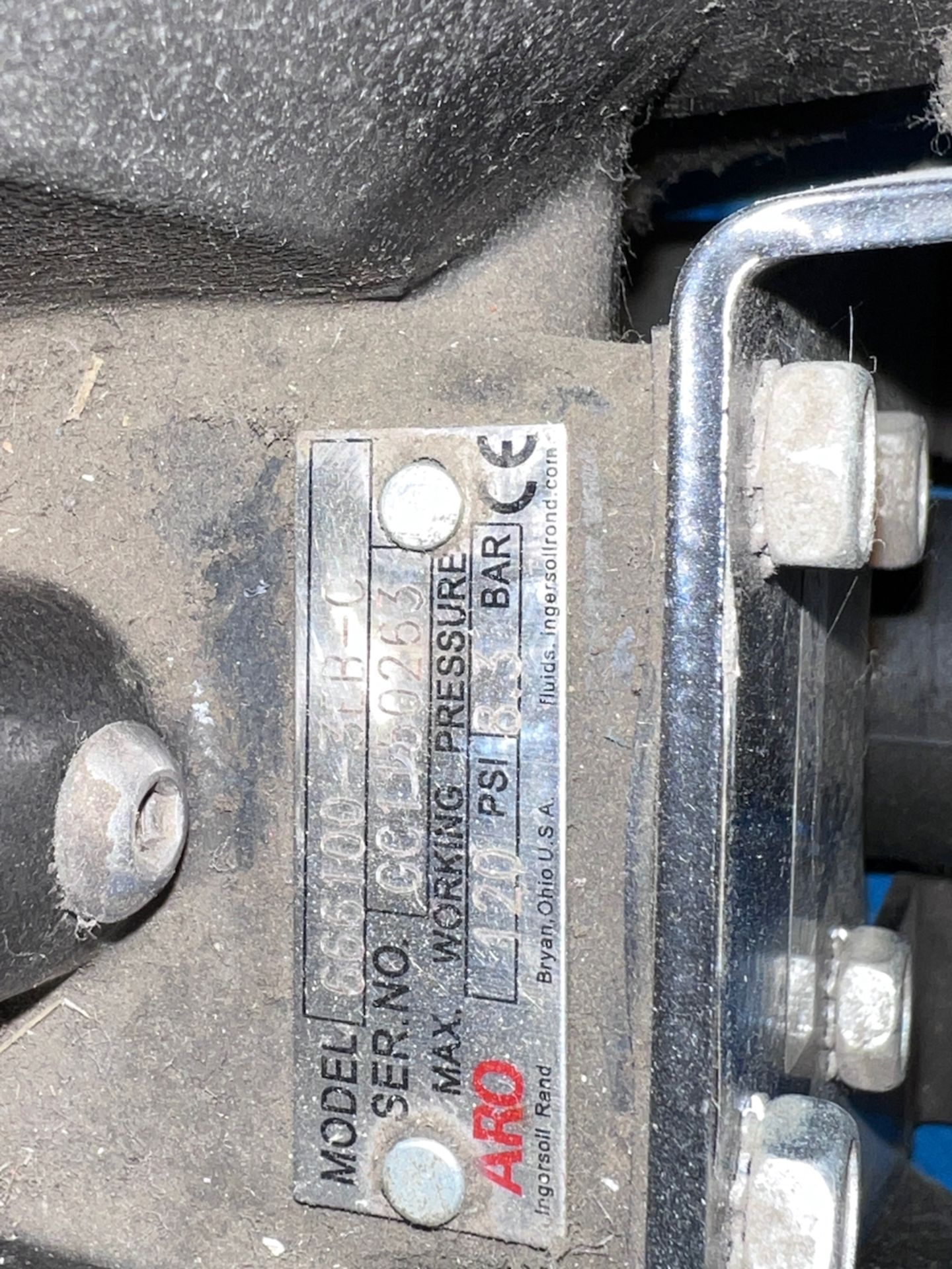 ARO 666100 3EB-C 1" DIAPHRAGM PUMP, 35 GPM, 100 PSI, 6.9 BAR - Image 5 of 5