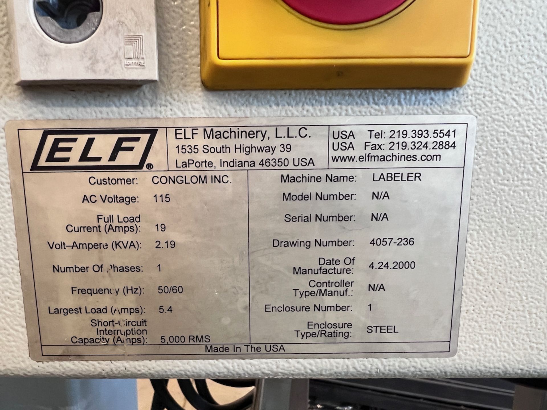 ELF 8 HEAD FILLING LINE COMPRISING OF: (SEE DESCRIPTION) - Image 31 of 38