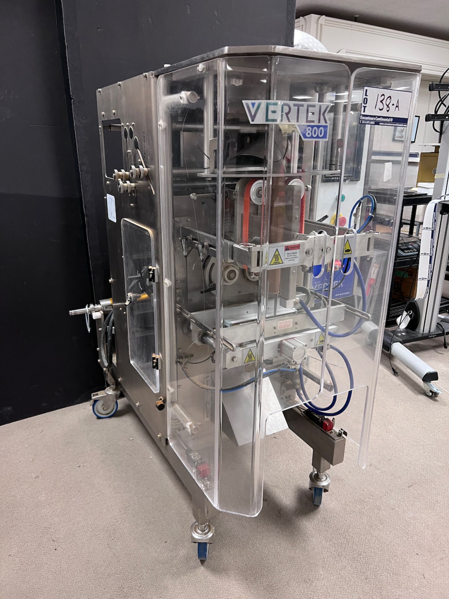 WEIGHPACK VERTEK 800 VERTICAL BAG FILL & SEAL MACHINE, S/N: 64575 - Image 2 of 7