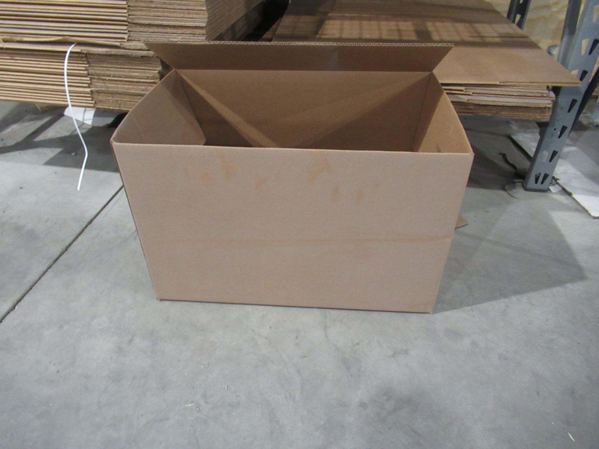 LOT OF 200 24" X 15" X 15" CARDBOARD BOXES