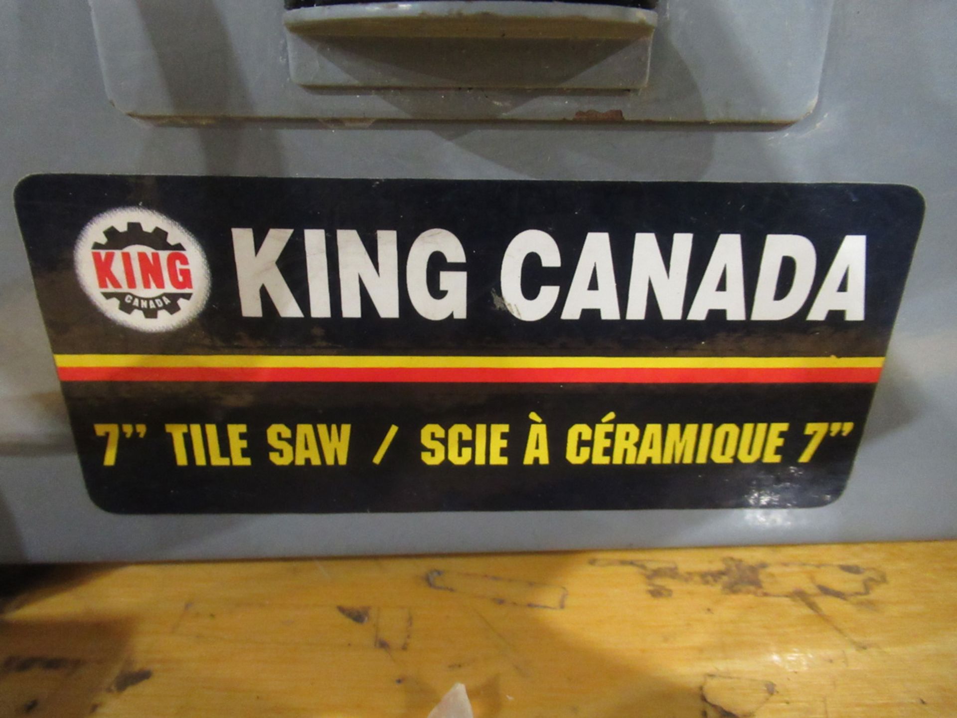 KING CANADA WET CERAMIC SAW 7" - Image 2 of 3