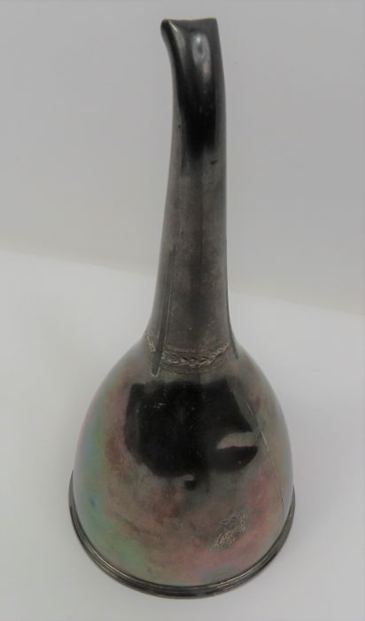 A Georgian silver funnel, London, 1805, Samuel and