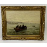 A late 19th/early 20th century impressionist oil o