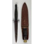 A military commando dagger, along with one other