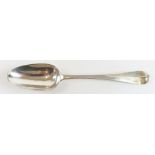 An Irish silver tablespoon, John Dalrymple, Dublin