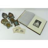 An early 19th century scrap album dated 1833 and